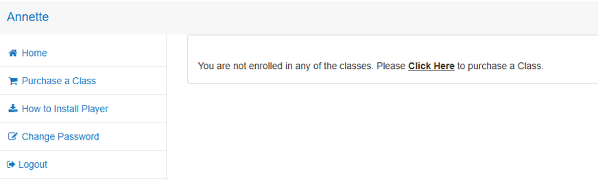 First-time access link